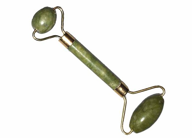 Afbeelding jade massageroller