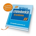 Afbeelding voorzijde blauwe citatenboekje