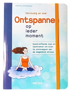 Voorkant boekje Ontspannen op ieder moment