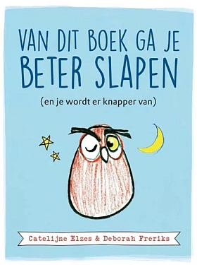 Voorkant boekje een van dit boek ga je beter slapen